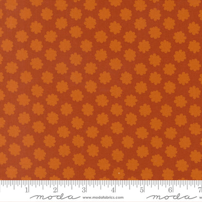 1/2 Yard - Scenery - Puffball - Spice - Elizabeth Hartman - Fabric Yardage - 51276 22