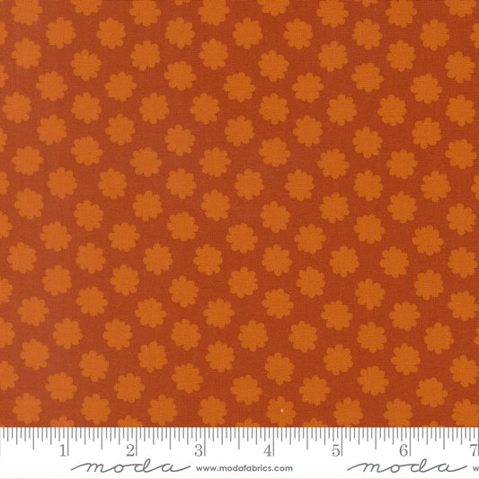 1/2 Yard - Scenery - Puffball - Spice - Elizabeth Hartman - Fabric Yardage - 51276 22