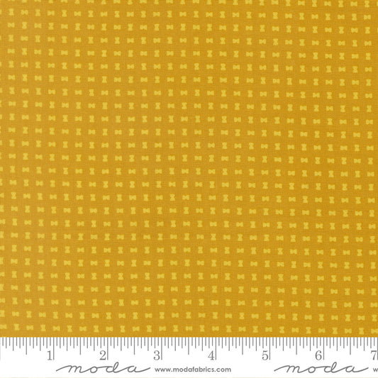 1/2 Yard - Scenery - Spools - Golden - Elizabeth Hartman - Fabric Yardage - 51277 12