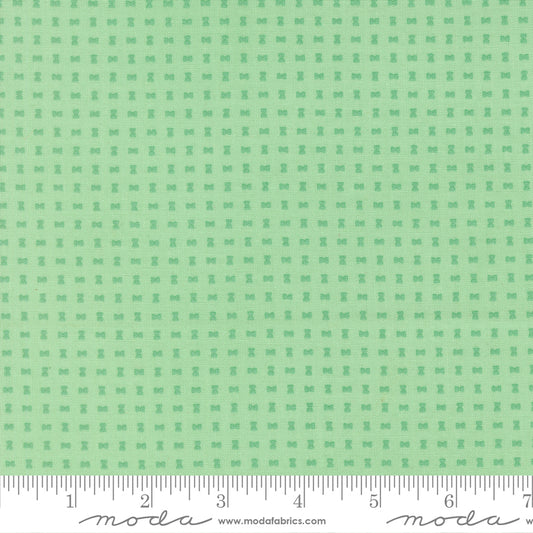 1/2 Yard - Scenery - Spools - Aqua - Elizabeth Hartman - Fabric Yardage - 51277 18