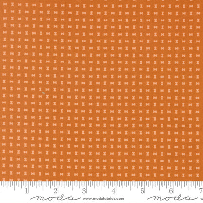 1/2 Yard - Scenery - Spools - Pumpkin - Elizabeth Hartman - Fabric Yardage - 51277 22