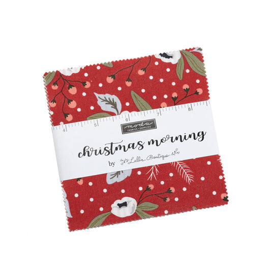 Christmas Morning - Lella Boutique - Moda - 42 Pieces - Layer Cake - 5140LC