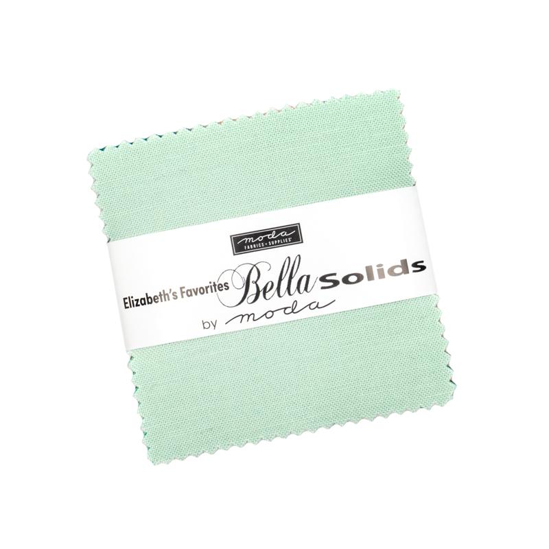 Bella Solids 2025 - Elizabeth Hartman - 42 Pieces - Mini Charm Pack - 9900MCE