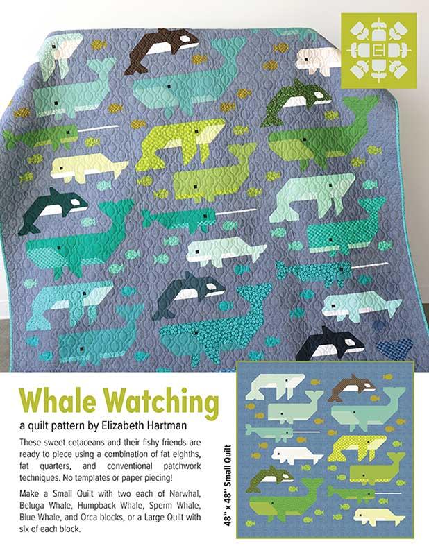 Whale Watching Quilt Pattern - Elizabeth Hartman - EH 087
