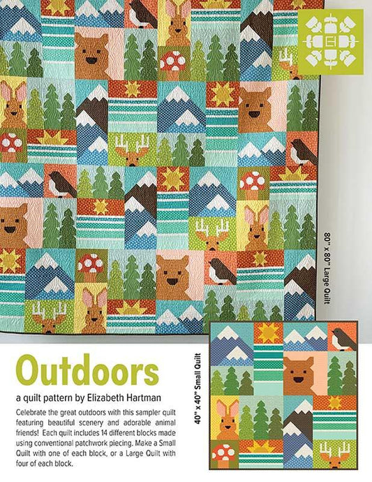 Outdoors Quilt Pattern - Elizabeth Hartman - EH 088