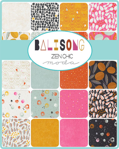 Balisong - Zen Chic - Moda - 33 Pieces - Fat Quarter Bundle - 11660AB
