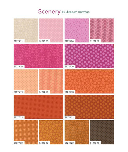 Scenery - Elizabeth Hartman - 42 Pieces - Charm Pack - 51270PP