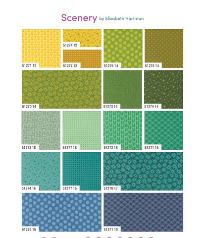 Scenery - Elizabeth Hartman - 42 Pieces - Charm Pack - 51270PP
