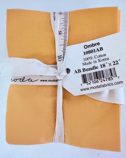 Ombre - V & Co - Moda - 20 Pieces - Fat Quarter Bundle - 10801AB