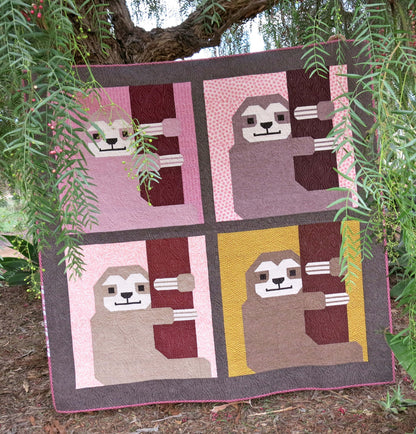 Sleepy Sloth Quilt Pattern - Elizabeth Hartman - EH 033