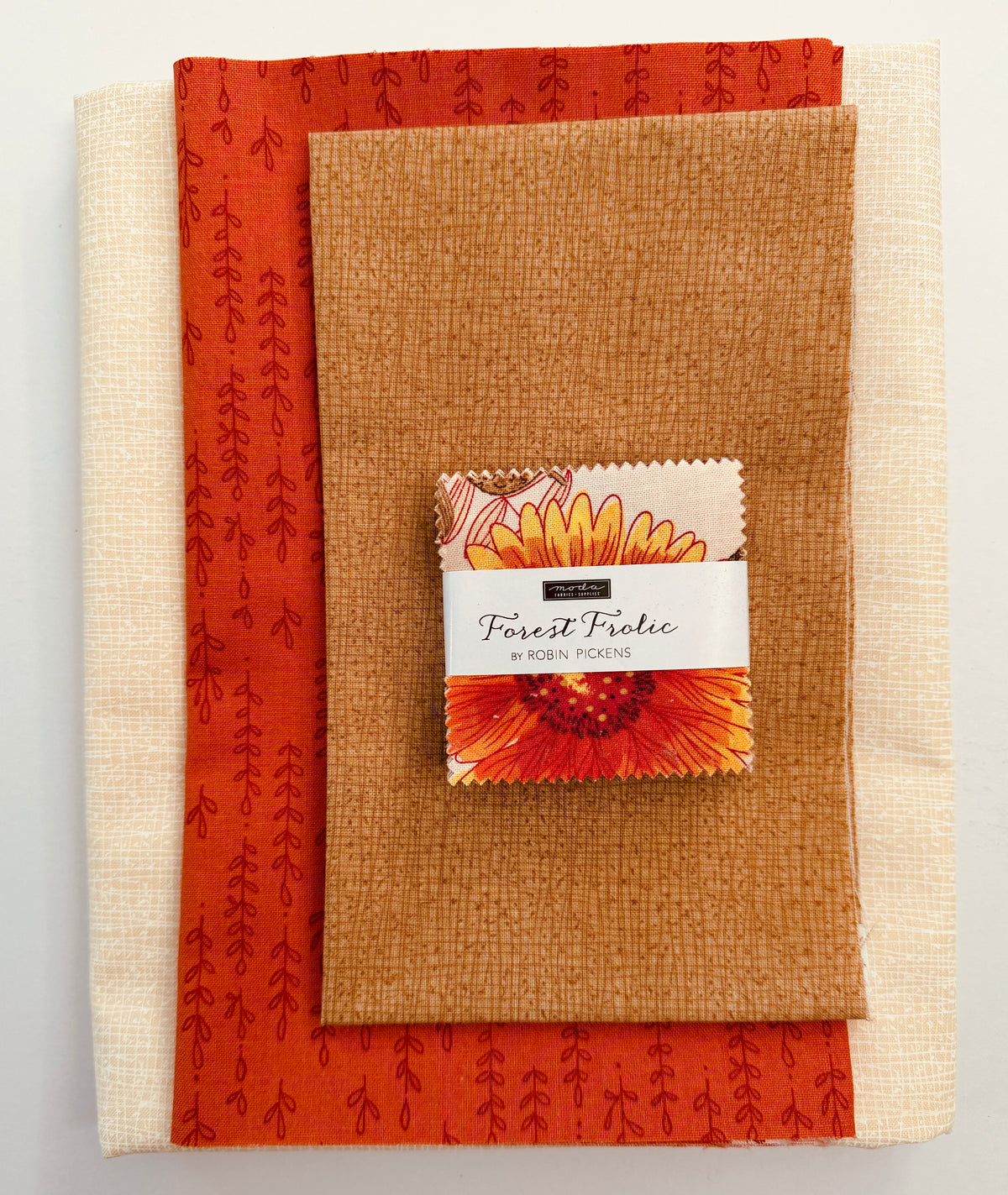 Traveling Leaves Quilt/Pillow Kit - Forest Frolic by Robin Pickens