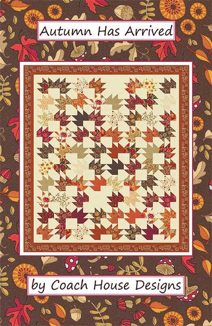 Autumn Has Arrived Quilt Pattern - Forest Frolic - Coach House Designs - Moda - CHD 2260
