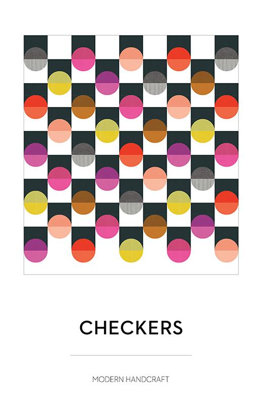 Checkers Quilt Pattern - Modern Handcraft - MH 019
