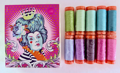 Curiouser and Curiouser Thread Kit - Tula Pink - Aurifil - TP50CC20