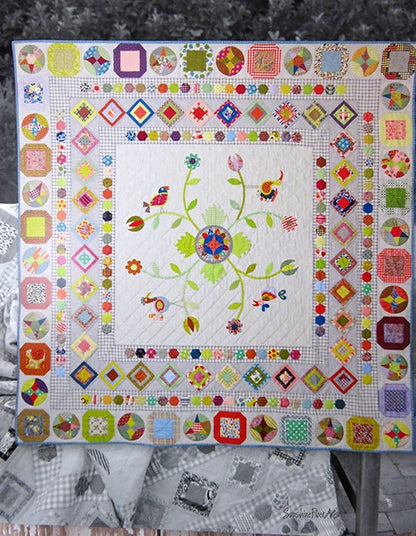 Happy Birds Quilt Pattern - Jen Kingwell - Jen Kingwell Designs - JKD 5484