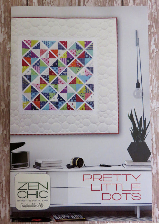 Pretty Little Dots Quilt Pattern - Zen Chic - Brigitte Heitland - Moda - PRQP