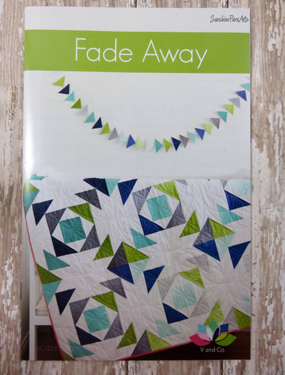 SALE!! Fade Away Quilt Pattern - Moda- V and Co. - Vanessa Christenson - VC 1224