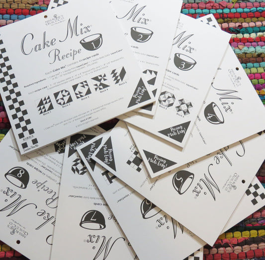 Cake Mix Recipe #4 - Quilt Pattern - Layer Cake Friendly - Miss Rosie's Quilt Company - CM4