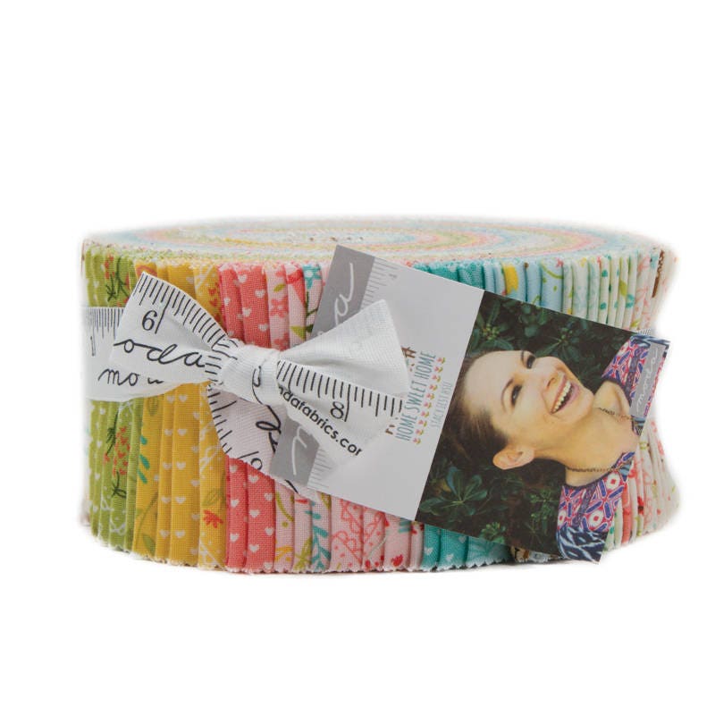 SALE!! Home Sweet Home - Stacy Iest Hsu - Moda - 40 Strips - Jelly Roll - 20570JR