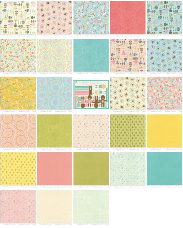 SALE!! Home Sweet Home - Stacy Iest Hsu - Moda - 40 Strips - Jelly Roll - 20570JR