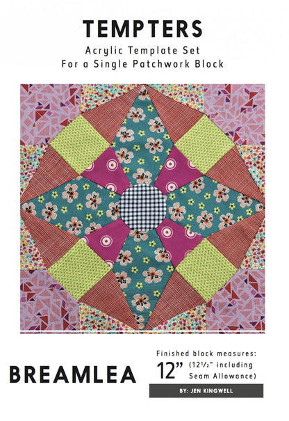 Breamlea - Tempter Templates - Jen Kingwell - Acrylic Templates - JKD 5491