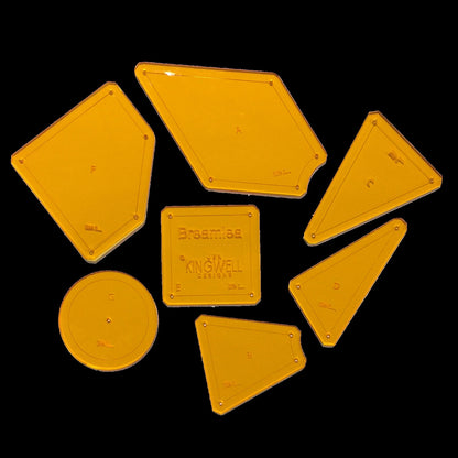 Breamlea - Tempter Templates - Jen Kingwell - Acrylic Templates - JKD 5491