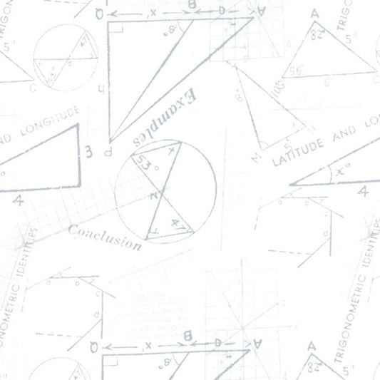 1/2 Yard - Modern Background Paper - Silver White - Zen Chic - Brigitte Heitland - Moda - Fabric Yardage - 1583 11