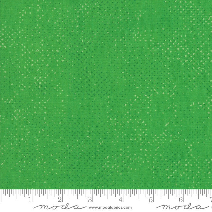1/2 Yard - Spotted - Kelly - Zen Chic - Moda - Fabric Yardage - 1660 50