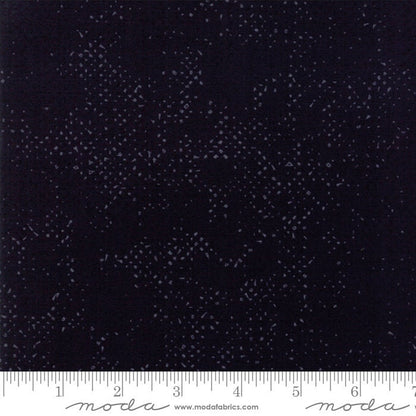 1/2 Yard - Spotted - Black - Zen Chic - Moda - Fabric Yardage - 1660 56