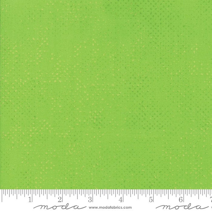 1/2 Yard - Spotted - Lime - Zen Chic - Moda - Fabric Yardage - 1660 48