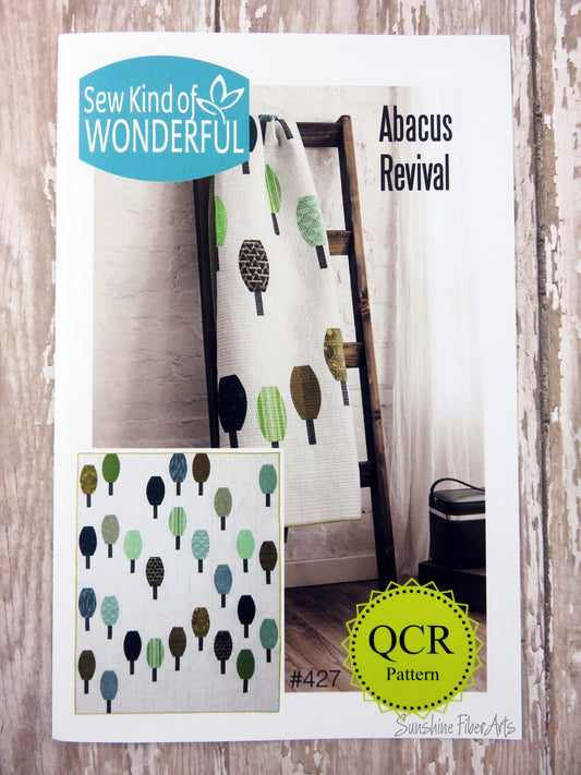 SALE!! Abacus Revival Quilt Pattern - Moda - Sew Kind of Wonderful - SKW 427