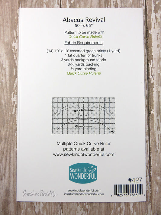 SALE!! Abacus Revival Quilt Pattern - Moda - Sew Kind of Wonderful - SKW 427