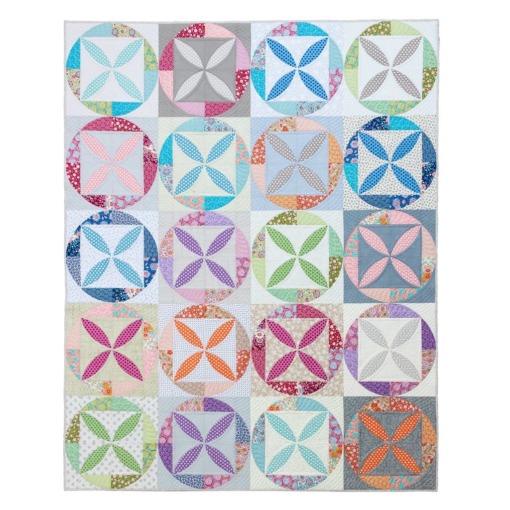 SALE!! Posh Petals Quilt Pattern - Sew Kind of Wonderful - SKW 440