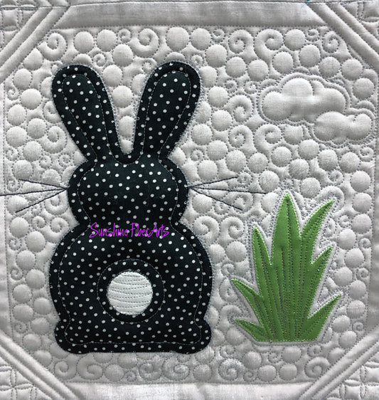 Stencil - Bunny - Sunshine Fiber Arts - SFA1000