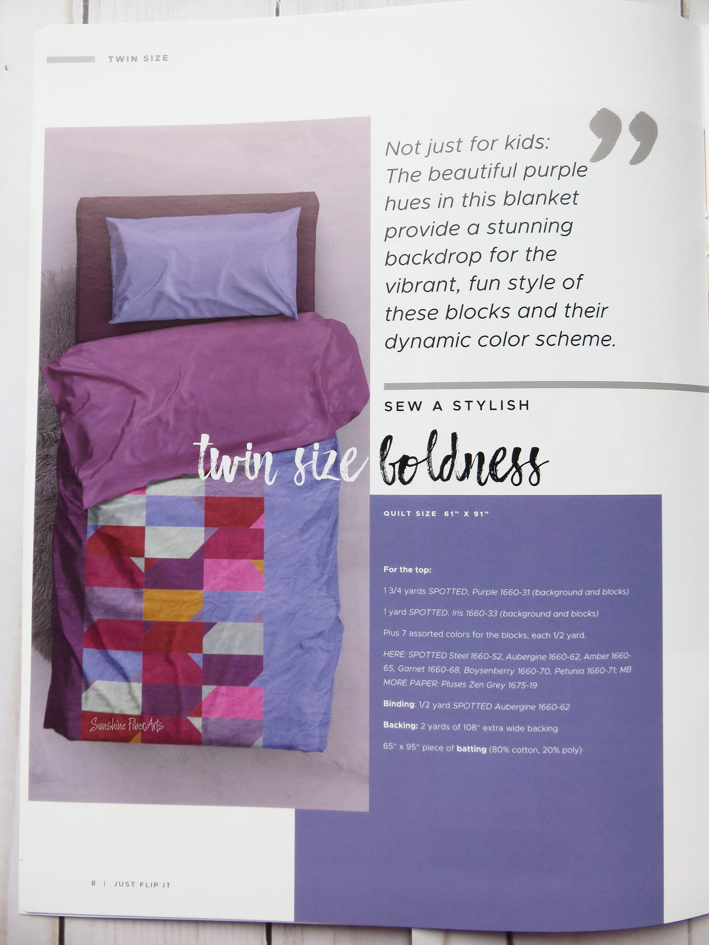 SALE!! Basic Series - Just Flip It - Quilt Pattern - Zen Chic - Brigitte Heitland - Moda - ZC FIQP - 5 Quilts