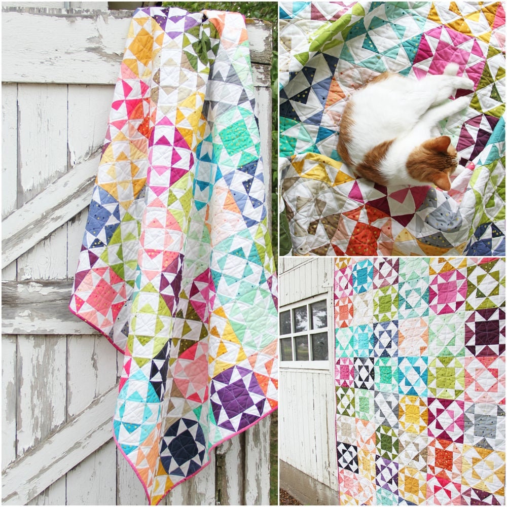 SALE!! Ombre Endless Summer Quilt Pattern - Moda- V and Co. - Vanessa Christenson - VC 1252