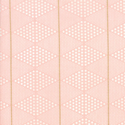 SALE!! 1/2 Yard - Day in Paris - Bubble Gum - Metallic Pink - Zen Chic - Brigitte Heitland - Moda - Fabric Yardage - 1684 13M