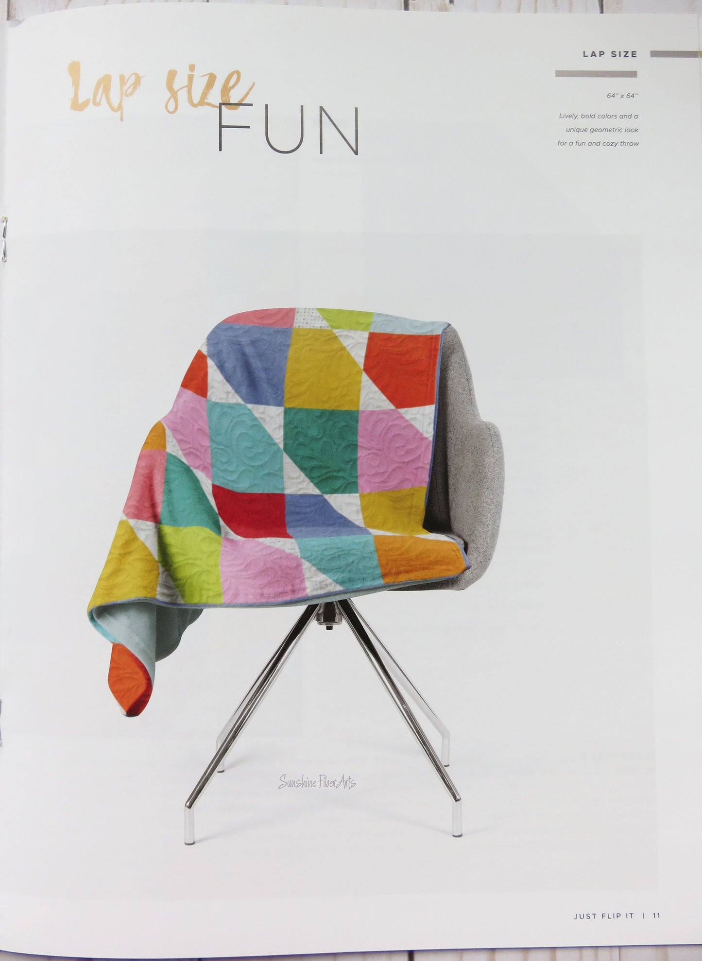 SALE!! Basic Series - Just Flip It - Quilt Pattern - Zen Chic - Brigitte Heitland - Moda - ZC FIQP - 5 Quilts