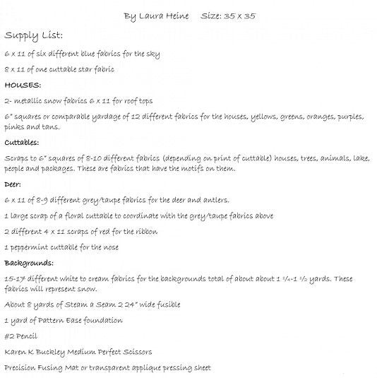 Peppermint Collage Quilt Pattern - Laura Heine - Fiberworks - LHFW 9055