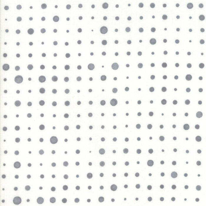 SALE!! 1/2 Yard - Modern Background More Paper - Dotties - White - Zen Chic - Brigitte Heitland - Moda - Fabric Yardage - 1673 13