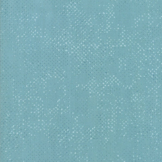 1/2 Yard - Spotted - Dusty Teal - Zen Chic - Moda - Fabric Yardage - 1660 77