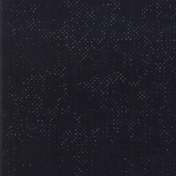 1/2 Yard - Spotted - Jet Black - Zen Chic - Moda - Fabric Yardage - 1660 90