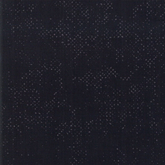 1/2 Yard - Spotted - Jet Black - Zen Chic - Moda - Fabric Yardage - 1660 90