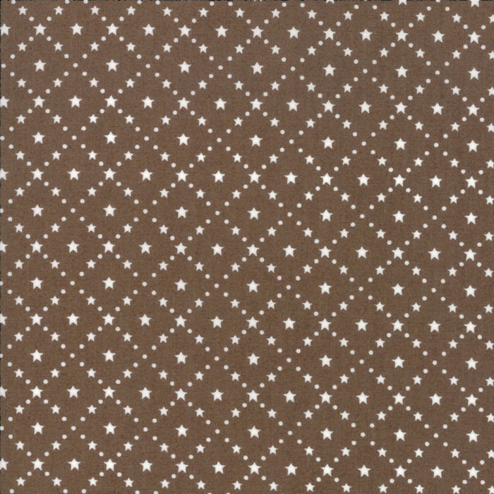 SALE!! 1/2 Yard - Merry Merry Snow Days - Taupe - Bunny Hill Designs - Moda - Fabric Yardage - 2947 24