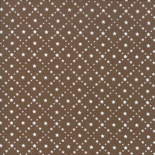 SALE!! 1/2 Yard - Merry Merry Snow Days - Taupe - Bunny Hill Designs - Moda - Fabric Yardage - 2947 24