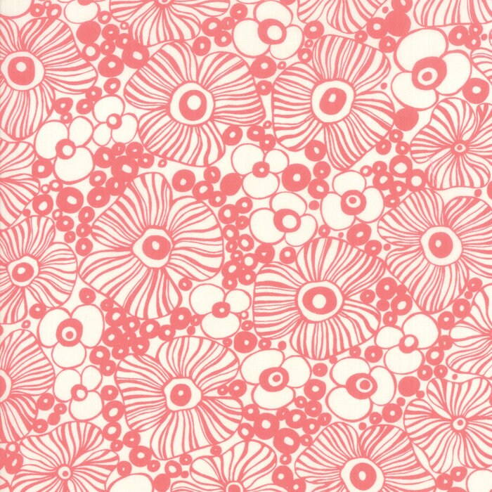 Sale!! 1/2 Yard - Botanica - Mariposa - Porcelain - Crystal Manning - Moda - Fabric Yardage - 11842 11