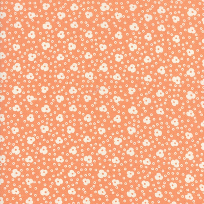 Sale!! 1/2 Yard - Botanica - Little Jeanie - Peach Blossom - Crystal Manning - Moda - Fabric Yardage - 11845 23