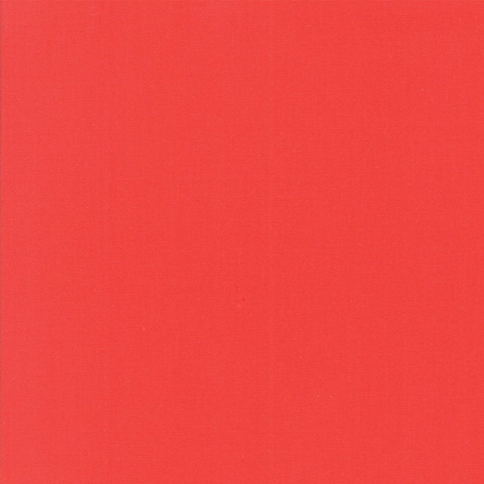 SALE!! 1/2 Yard - Bella Solids - Moda Classic - Geranium - Moda - Fabric Yardage - 9900-258