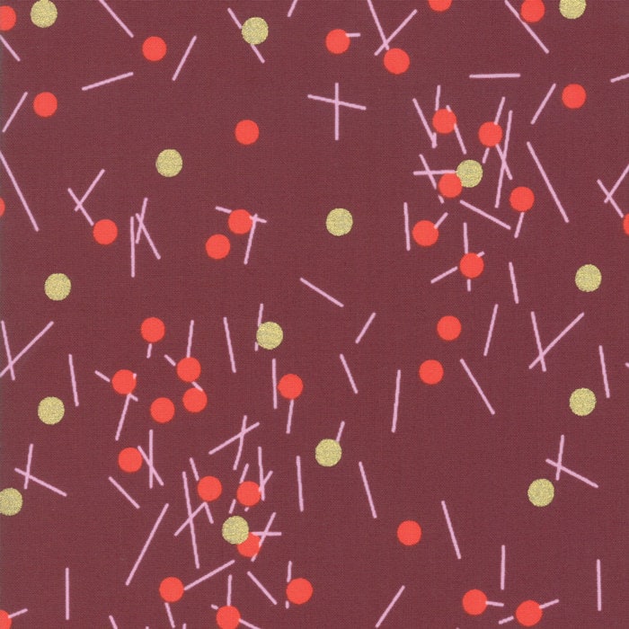 SALE!! Just Red - Zen Chic - Brigitte Heitland - Moda - 40 Strips - Honey Bun - 1700HB