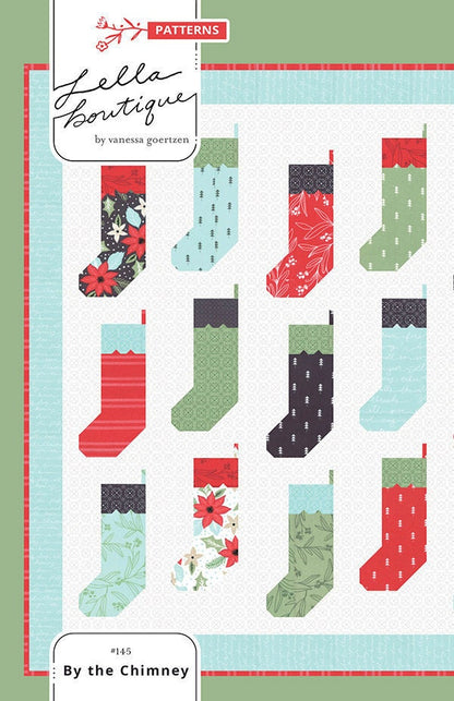 By the Chimney Quilt Pattern - Little Tree - Lella Boutique - Moda - LB 145